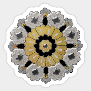 PERSIAN FLOWER V.11 - Metallic Sticker